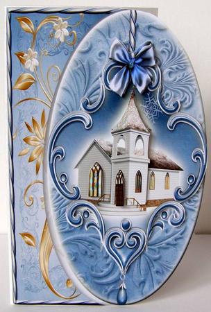 Lovely Chapel Over the Edge #1 by Margaret McCartney