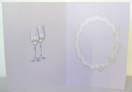 Champagne and Flowers Insert by Margaret McCartney