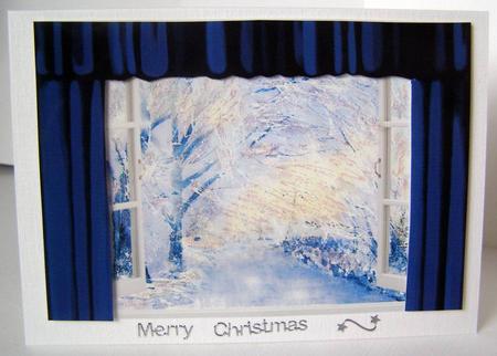 Frosty Morning Through the Window by Margaret McCartney