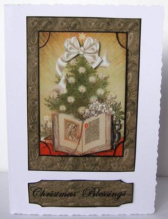 Christmas Vintage Bible by Margaret McCartney