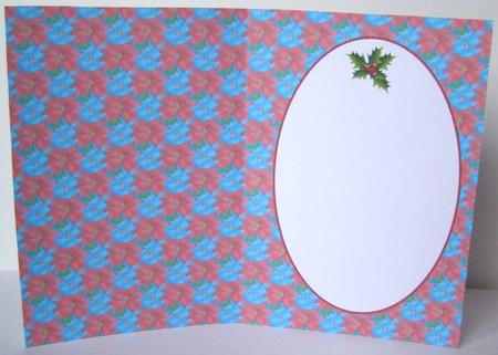 Poinsettia with Holy Faded Is by Margaret McCartney