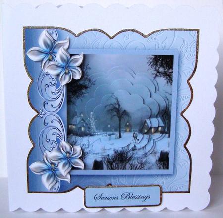 Winter Evening Scene by Margaret McCartney