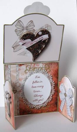 Romantique Fold Over Gate Fold Card Kit by Margaret McCartney