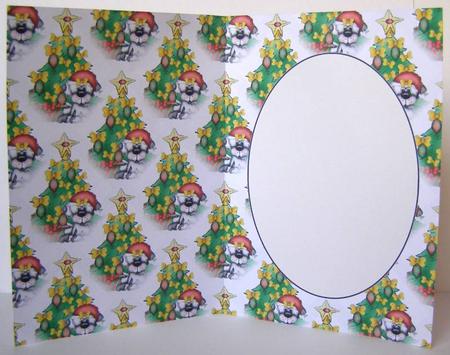 Christmas Puppy Insert 1 by Margaret McCartney