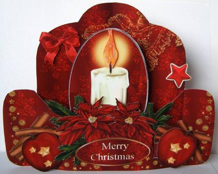 3D Push Pull - Smells Like Christmas by Margaret McCartney