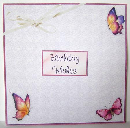 Butterfly Trio 8x8in Insert by Margaret McCartney