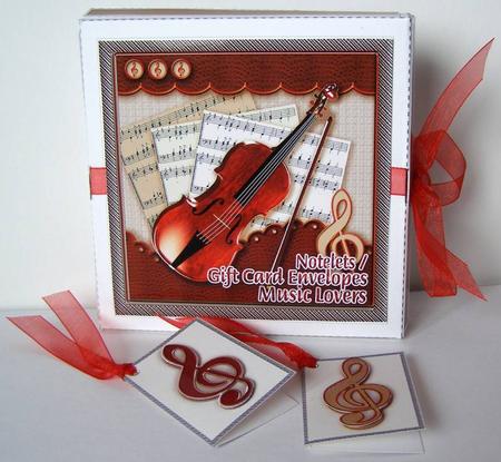 Stationery Gift Set - Music Lovers Bumper Kit by Margaret McCartney