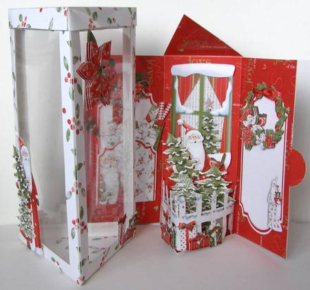 Simple Joys 3D Trapezoid Card & Box by Margaret McCartney