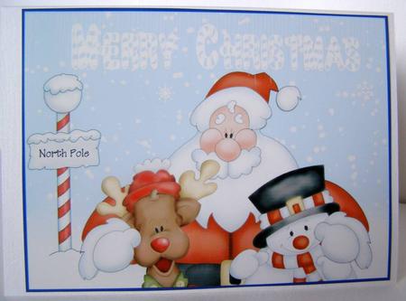 A4 Merry Christmas by Margaret McCartney
