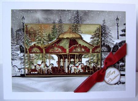 Winter Carousel Step by Step by Margaret McCartney