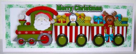 All Aboard the Santa Train! Ho! Ho! Ho! Dl by Margaret McCartney
