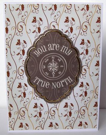 Chocolate and Cream Vintage Paper by Margaret McCartney