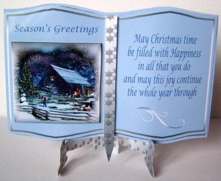 Night Before Xmas Open Book by Margaret McCartney