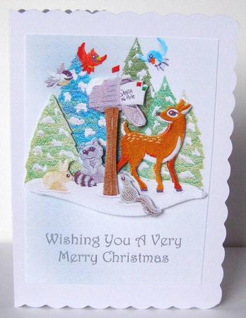 Letter to Santa in a Card by Margaret McCartney