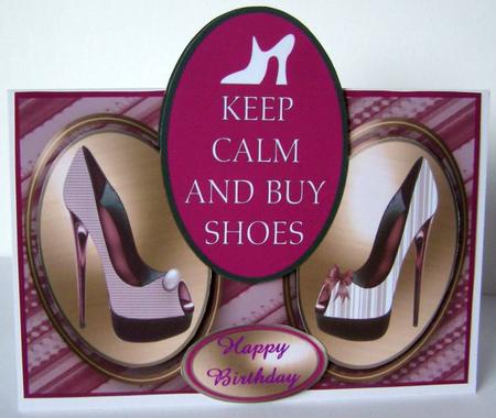 Keep Calm and Buy Shoes Over the Edge by Margaret McCartney