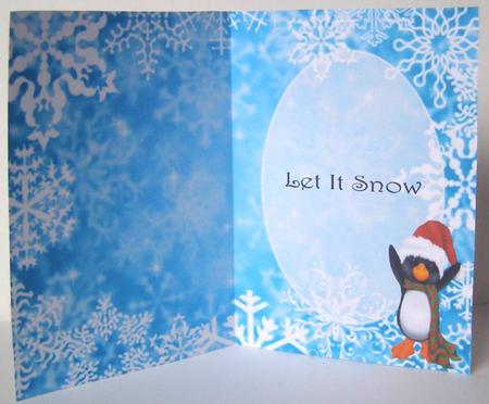 A Penquins Christmas Wish Insert 2 by Margaret McCartney