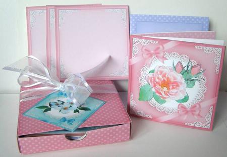3D Top Drawer Floral Cards Bumper Kit by Margaret McCartney