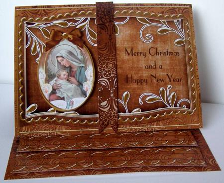 Mother Mary Vtea Christmas & New Year Easel Book Kit by Margaret McCartney