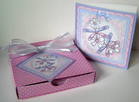 3D Top Drawer Dreamy Dragonflies Cards Bumper Kit by Margaret McCartney
