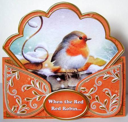 When the Red Red Robin Scallop Trio Kit by Margaret McCartney