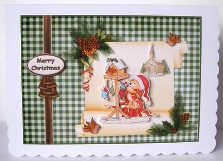 Hanging Stockings on the Mailbox Sbs by Margaret McCartney