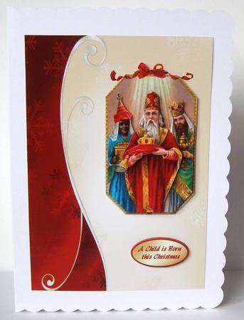 Magi Bringing Gifts Red Qs by Margaret McCartney