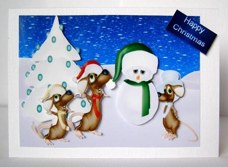 Carol Singing Mice by Margaret McCartney