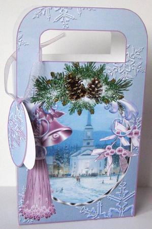 Large Gift Bag with Handles - Morning Glory by Margaret McCartney