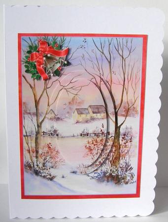 The Frozen Pond Step by Step Topper by Margaret McCartney