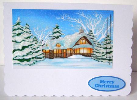 A Cottage in the Snow, Pyramids by Margaret McCartney