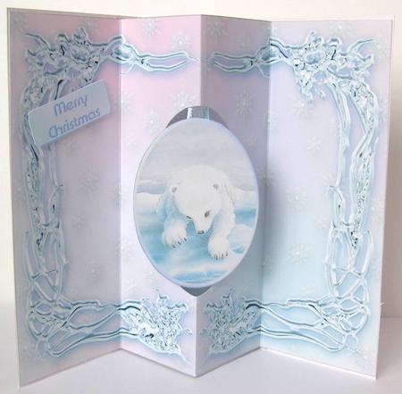 North Pole W-fold Insert Mini Kit by Margaret McCartney