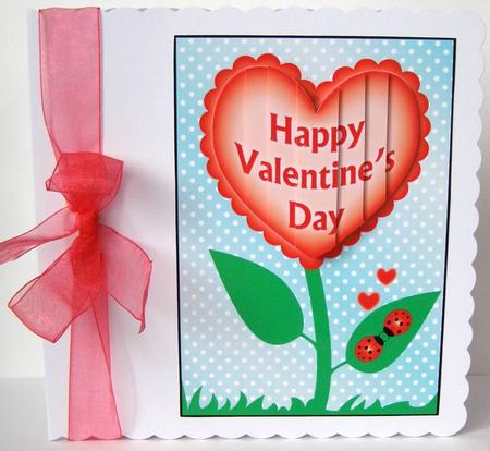 Ladybird for Valentines by Margaret McCartney