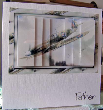 High Flyer - Side Stacker Card Front by Margaret McCartney