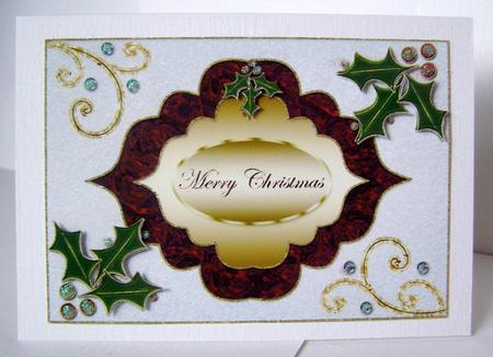 Beautiful Christmas Step by Step Card 7 by Margaret McCartney