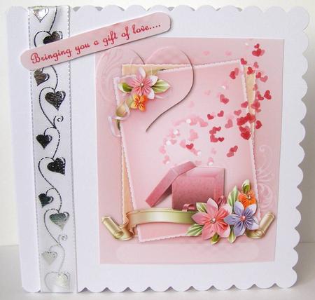 Gift of Love 5x7 Topper by Margaret McCartney