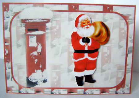 Postbox & Snow Insert by Margaret McCartney