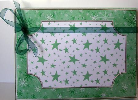3D Xmas Stars Dvd or Console Game Gift Box Mini Kit by Margaret McCartney