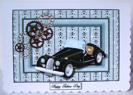Vintage Car Male Any Occasion by Margaret McCartney