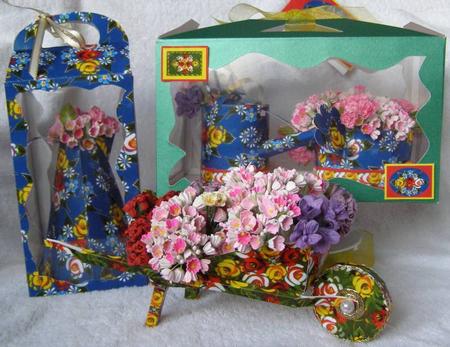 Folk Art Garden Accessories by Margaret McCartney
