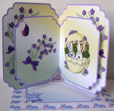 Easter Bunnies Pop-up Kit by Margaret McCartney