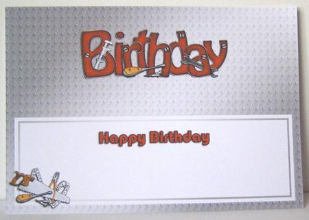 Birthday DIY Tools Large Dl Matching Large Dl Insert by Margaret McCartney