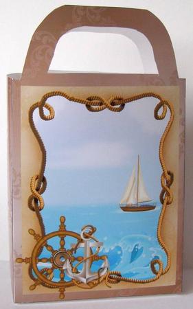 Sailing Themed Gift Bag 2 by Margaret McCartney