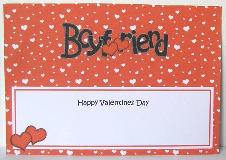 Valentines Day Boyfriend Large Dl Matching Large Dl Insert by Margaret McCartney