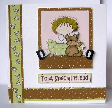 Happy Birthday Special Daughter-friend Decoupage Design by Margaret McCartney