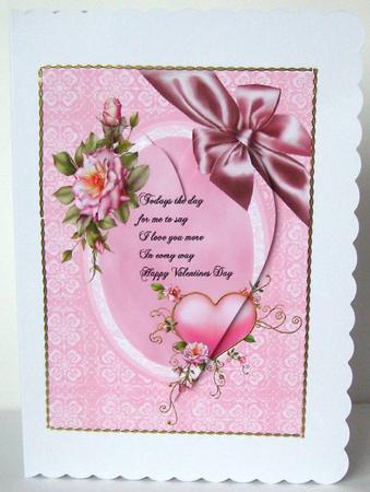 Valentine Rose Verse by Margaret McCartney
