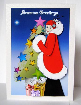 Art Deco Xmas by Margaret McCartney