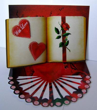 Red & Golden Open Book by Margaret McCartney