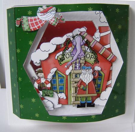 Santas Workshop Part 1 by Margaret McCartney