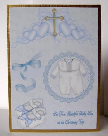 A4 Baby Christening by Margaret McCartney