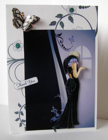 Retro Card Front by Margaret McCartney